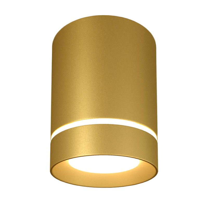 Точечный светильник Elektrostandard DLR021 9W 4200K золото матовый a049492