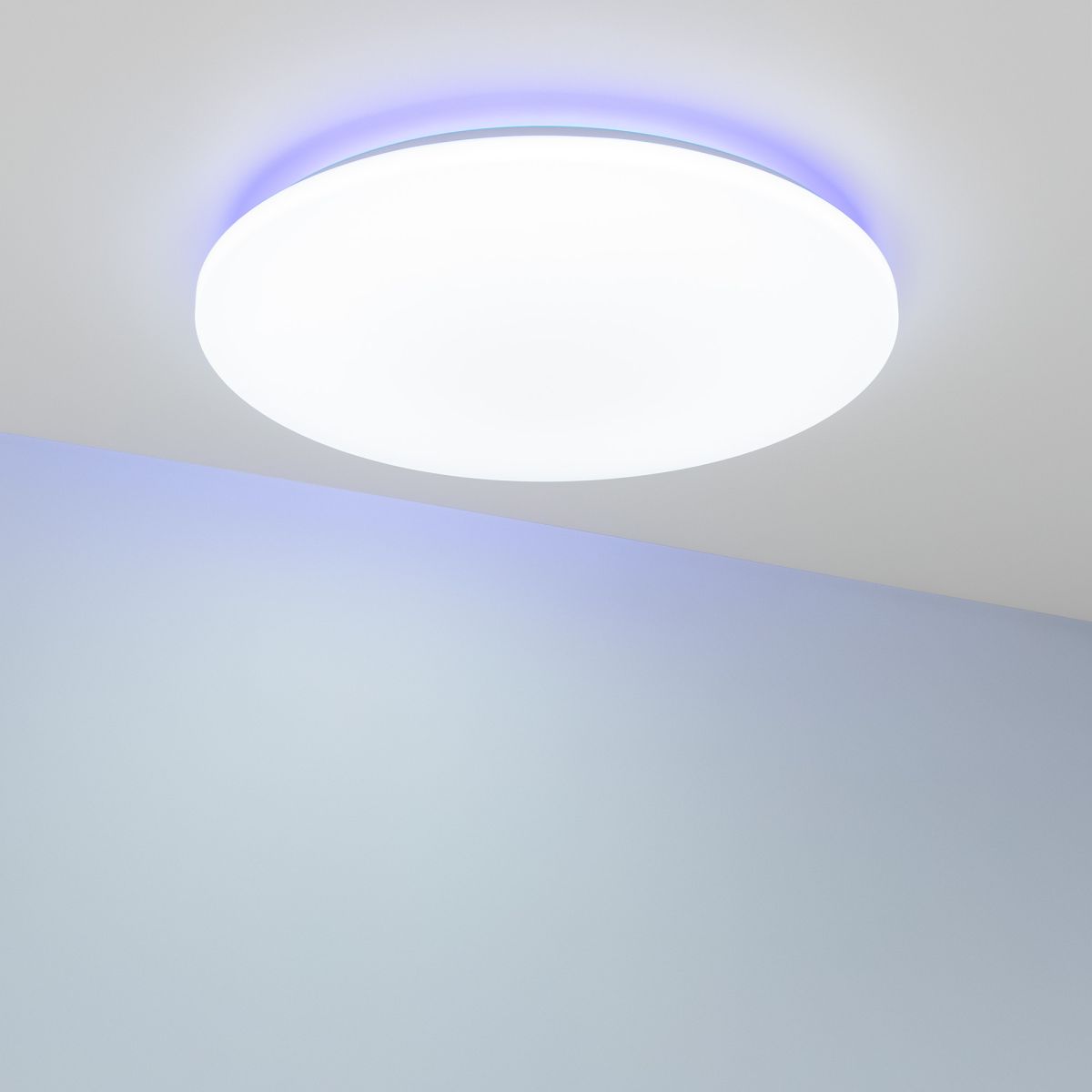 Потолочный светильник Arlight SP-FAVOR-R600-50W Day4000-MIX-RGB (WH, 100 deg, 230V, Tuya Zigbee) (IP54 Пластик) 057444