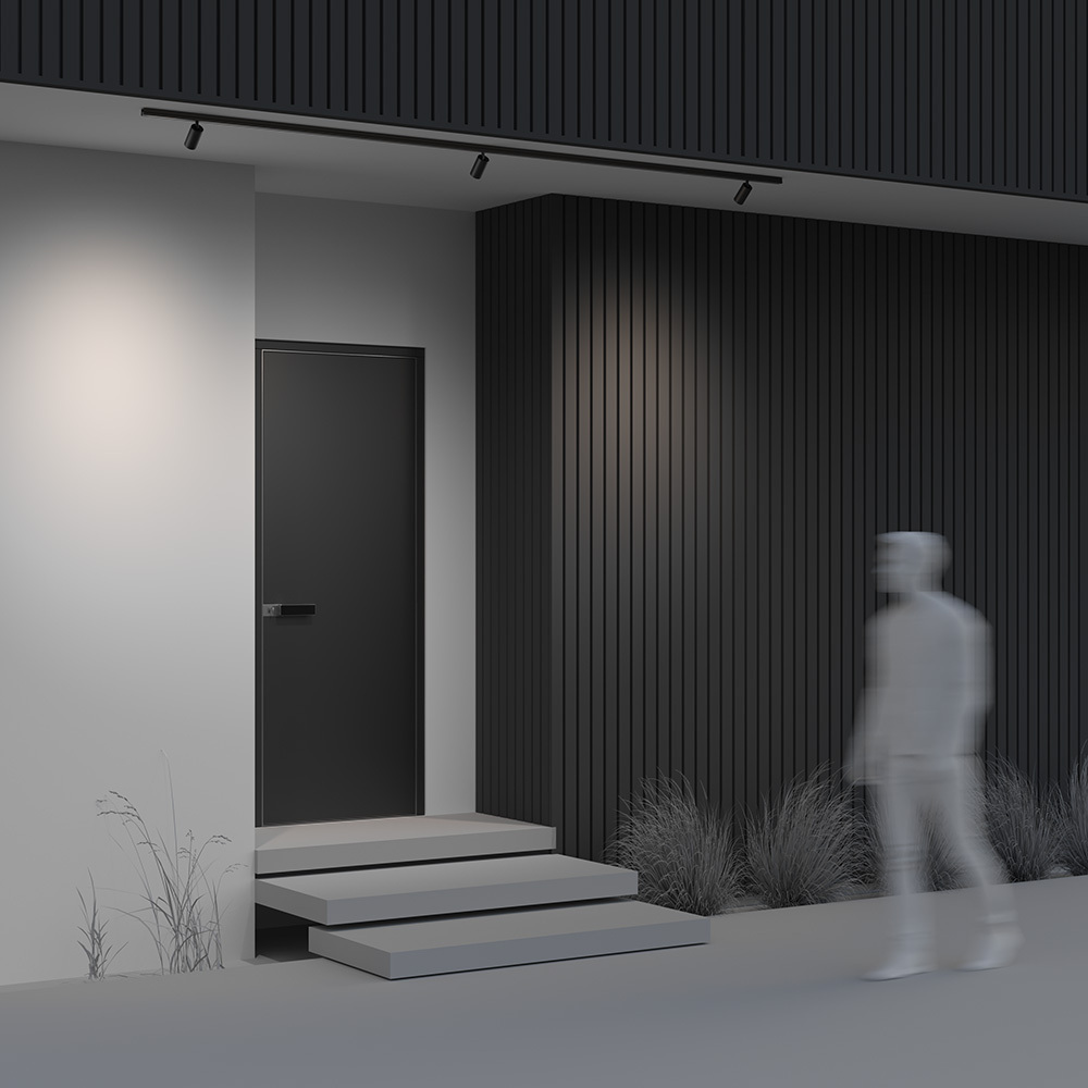 Уличный трековый светильник Maytoni FOCUS LED O-TR02-1-S-8WB4K