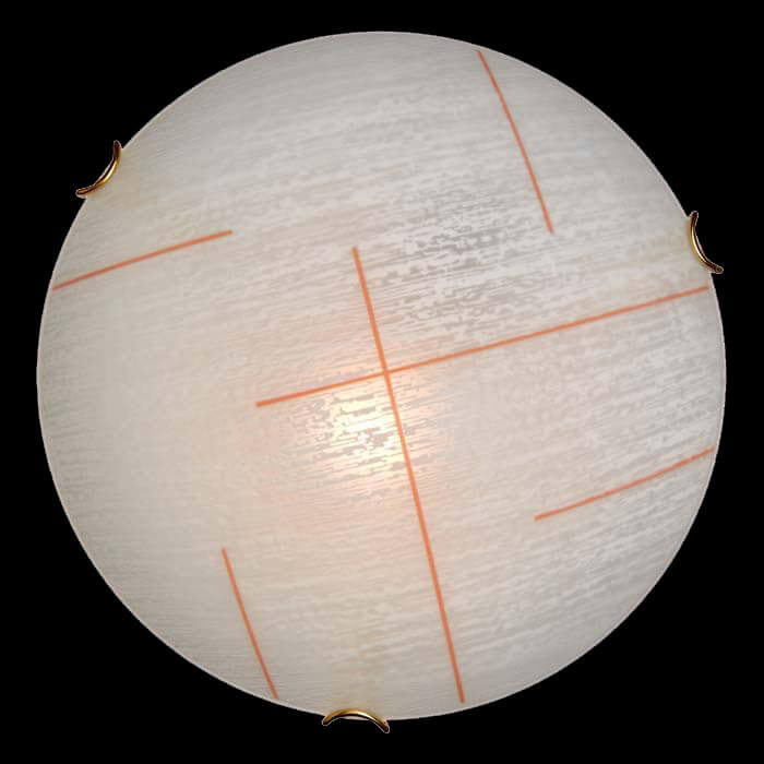 Настенно-потолочный светодиодный светильник Sonex Lint Orange 254/CL
