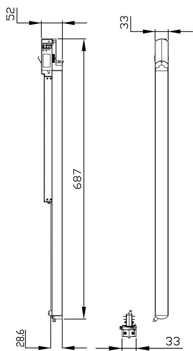 Трековый трехфазный светильник Deko-Light Linear 707015