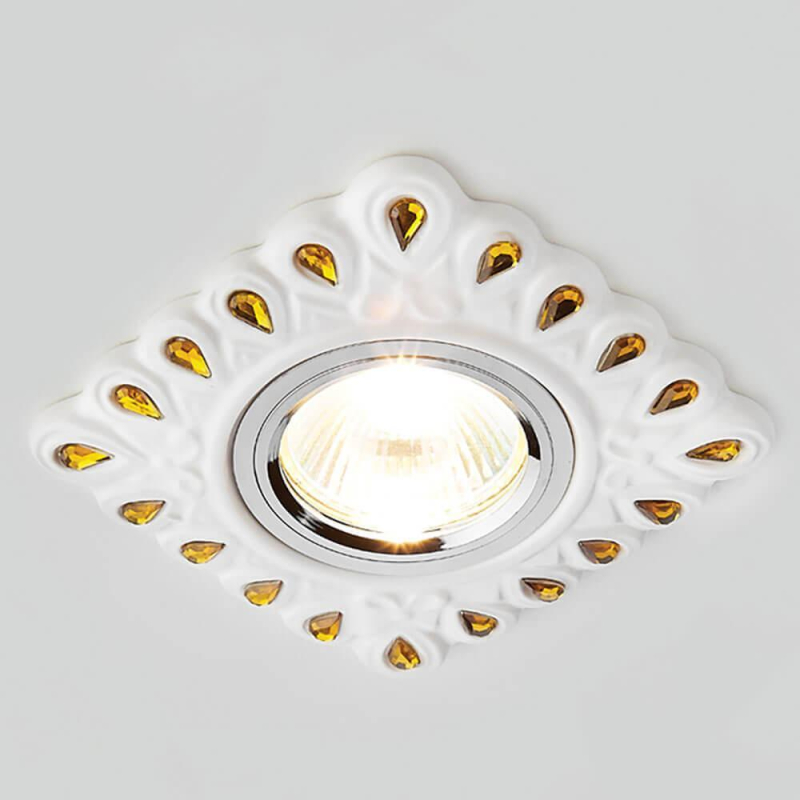 Встраиваемый светильник Ambrella Light Desing D5550 W/YL