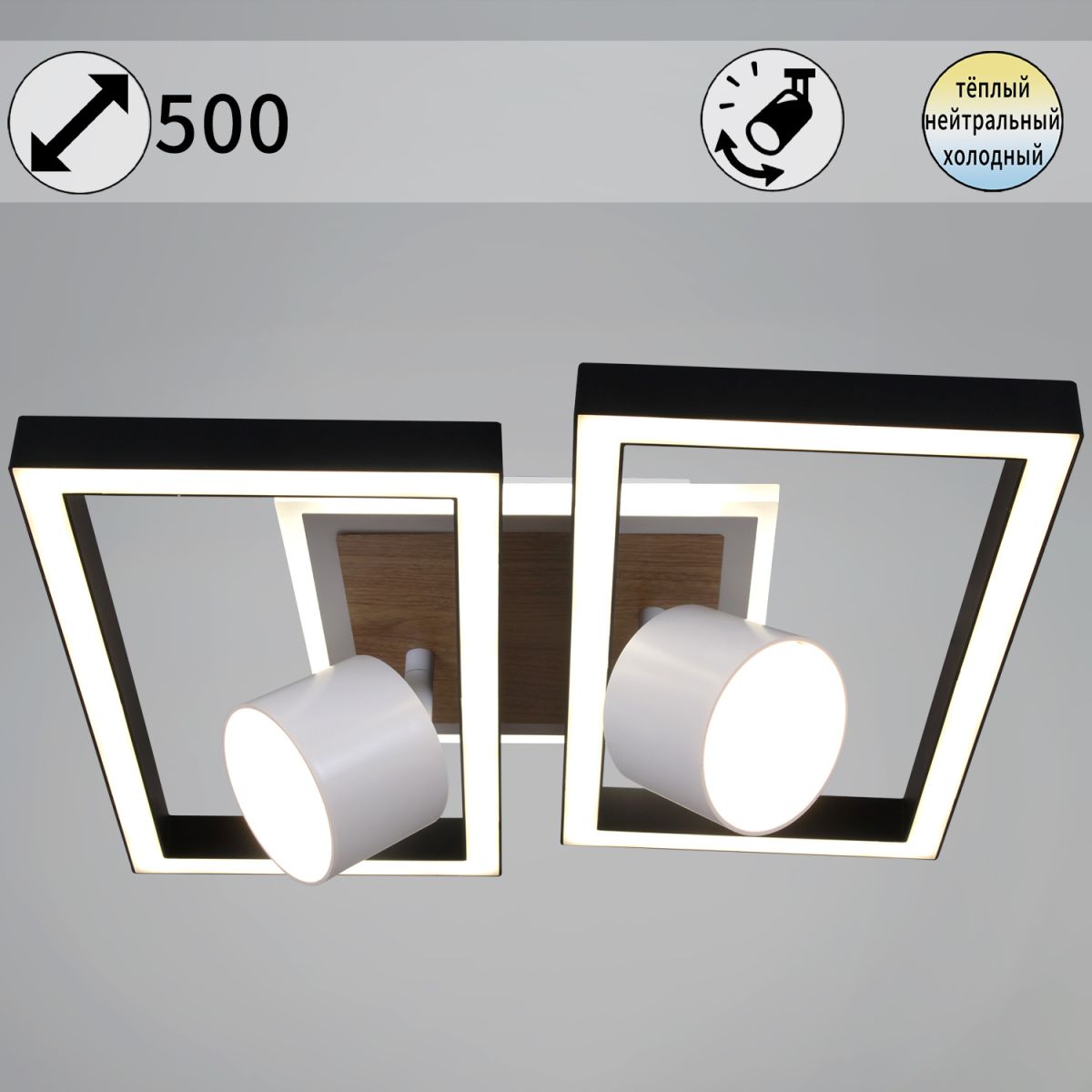 Потолочная люстра для низких потолков Reluce 75406-0.3-2+2+1