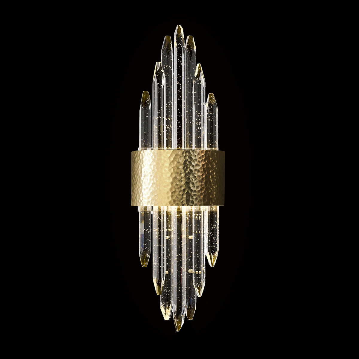 Настенный светильник Delight Collection Aspen W98021M brushed brass