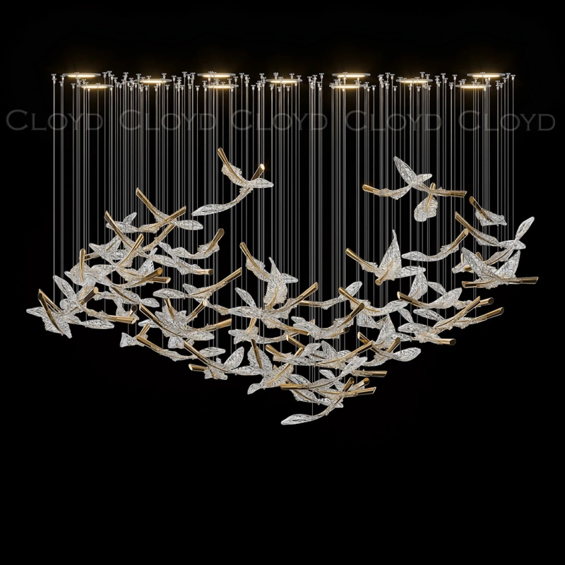 Каскадная люстра Cloyd Aeria 1686 60004