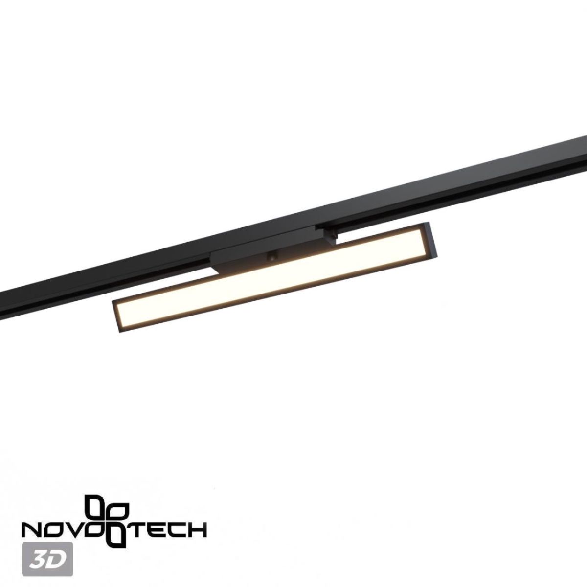 Трековый однофазный светильник с переключателем цв. температуры Novotech Port Stratus 359773