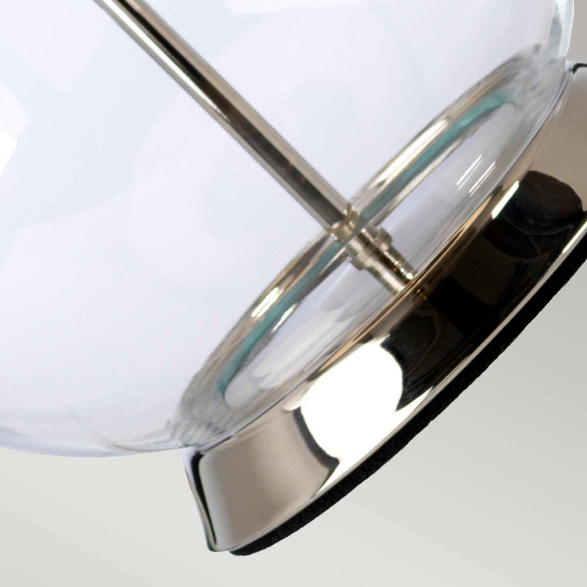 Настольная лампа Elstead Lighting ORB-CLEAR-PN-BLK
