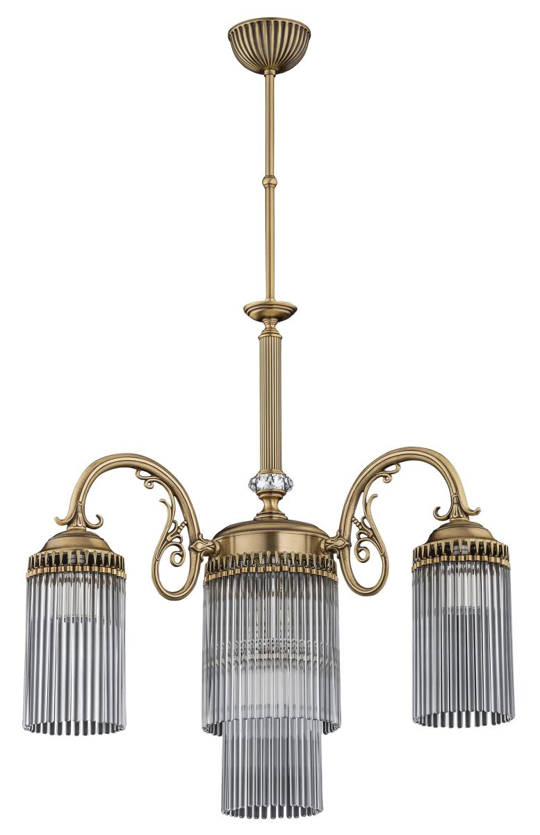 Люстра на штанге Kutek Fiore FIO-ZW-3+1(P)