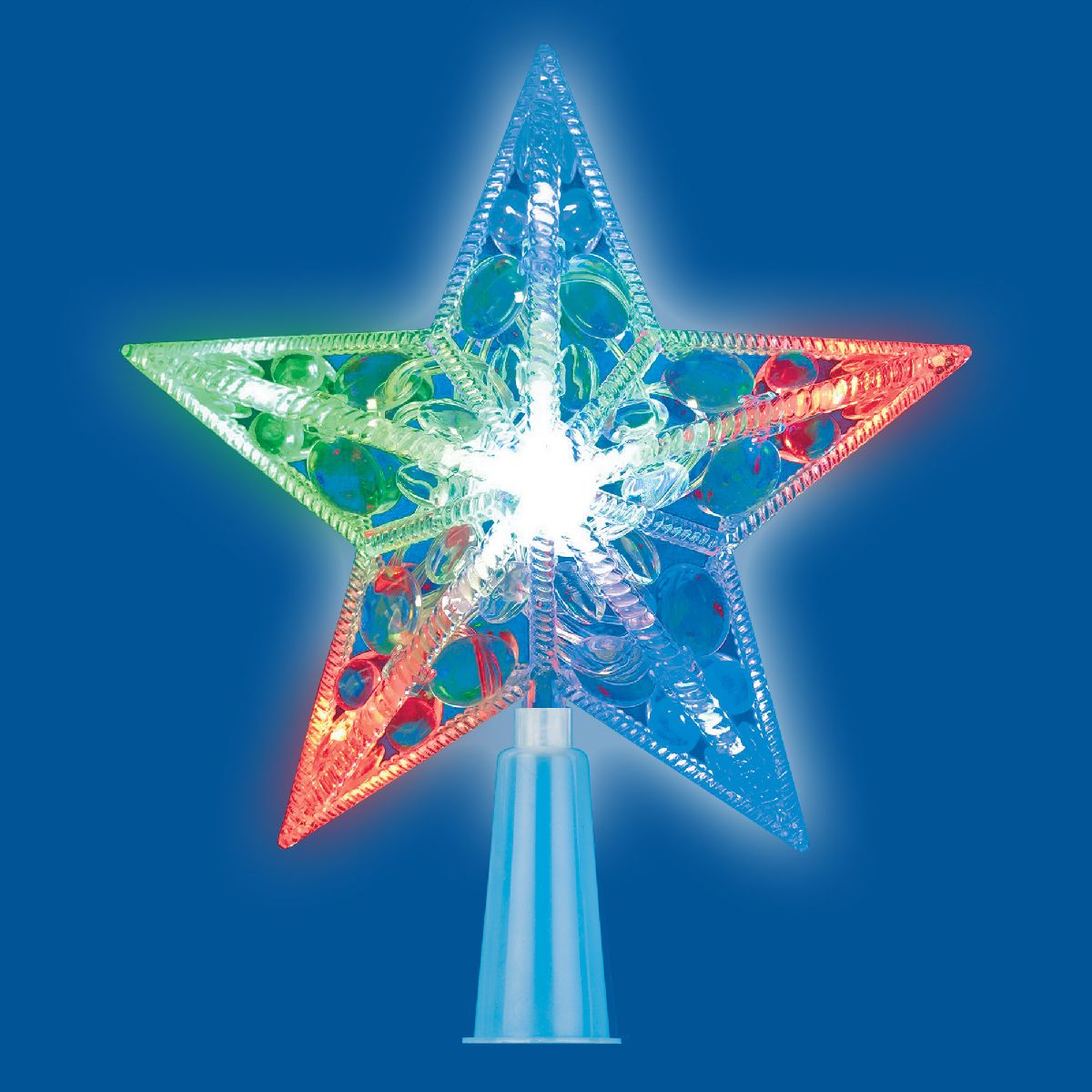 Украшение звезда Uniel ULD-H1516-010/DTA MULTI STAR UL-00005491