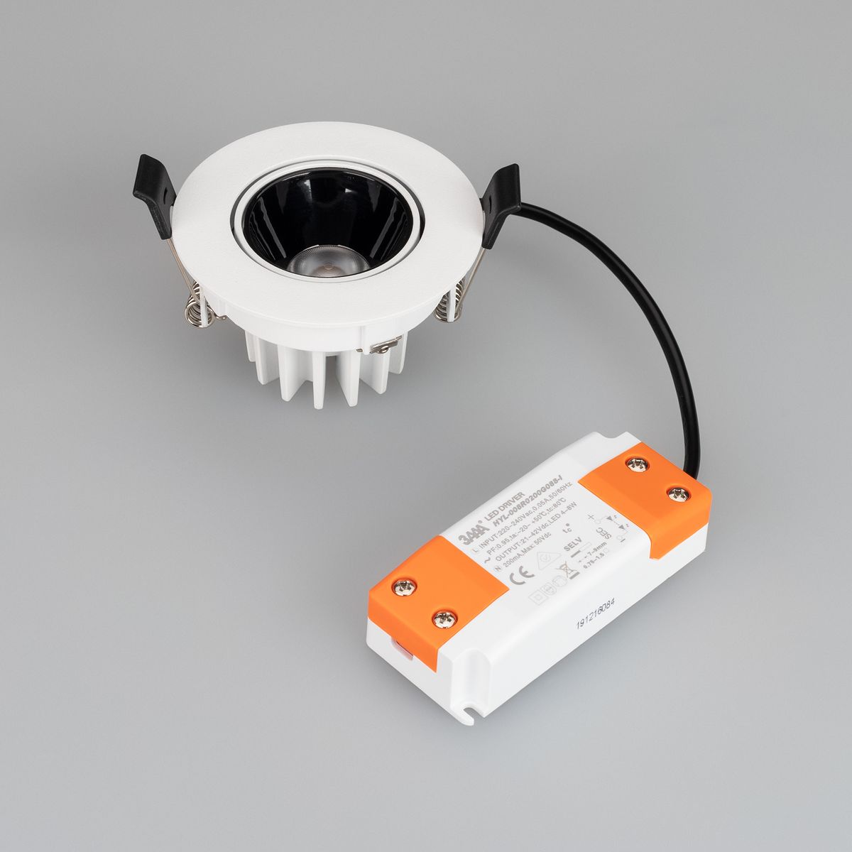 Встраиваемый светильник Arlight MS-Forecast-Built-Turn-R82-8W Warm3000 037187
