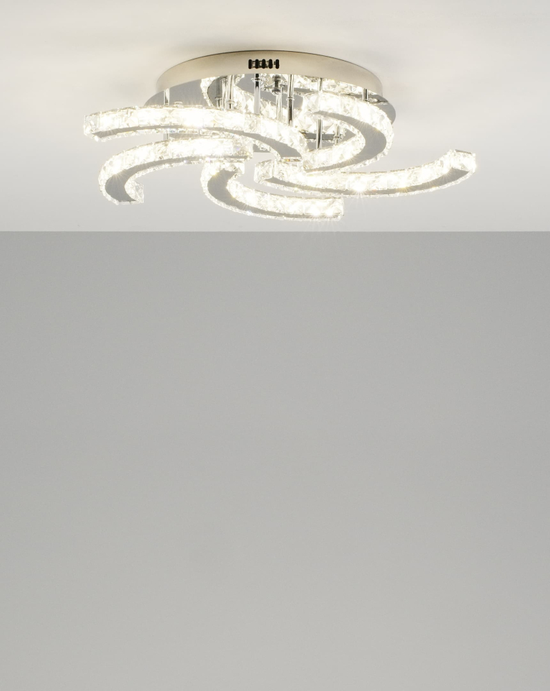 Потолочная светодиодная люстра Moderli Luna V1594-CL