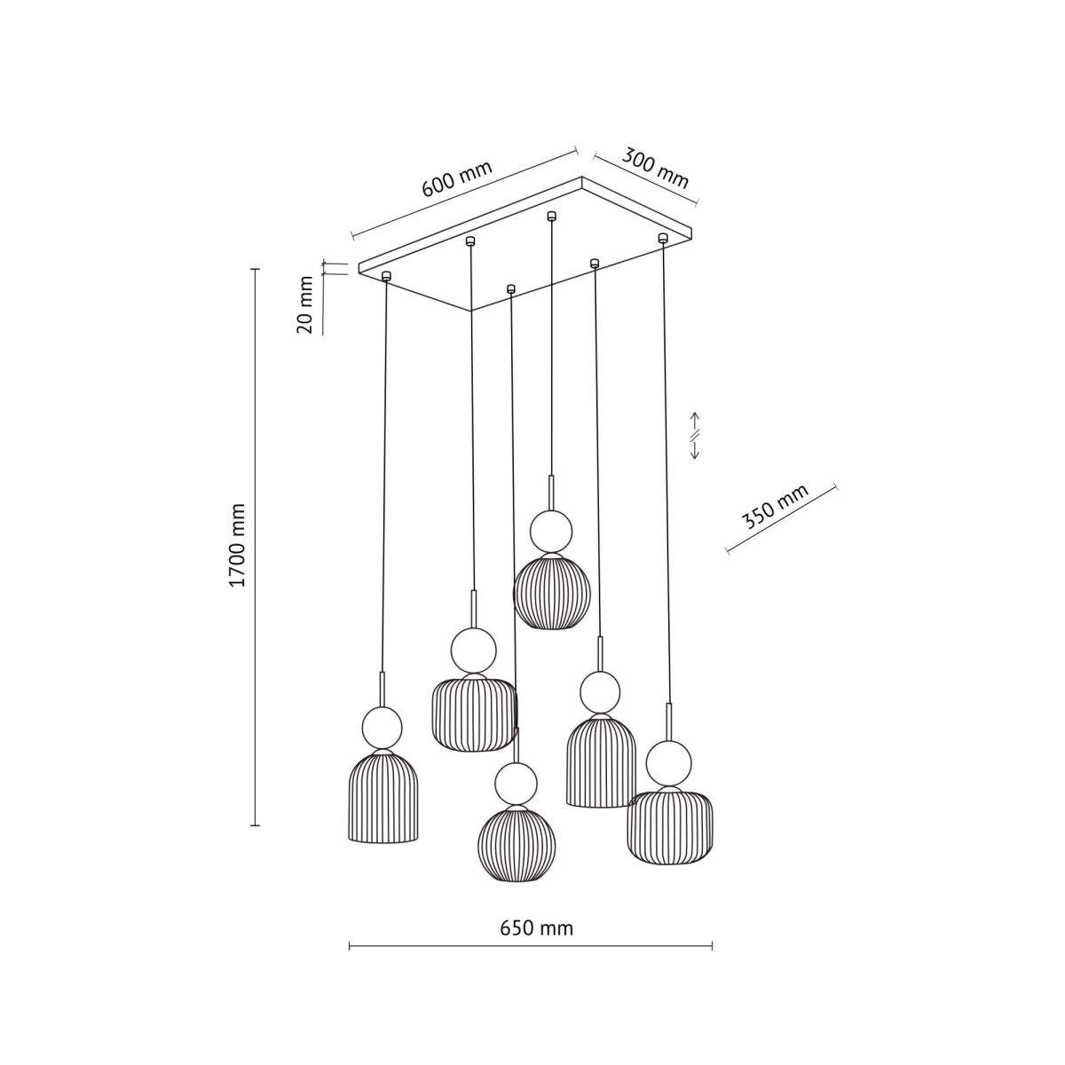 Подвесной светильник TK Lighting 11044 Sophia Cognac a072559 в #REGION_NAME_DECLINE_PP#