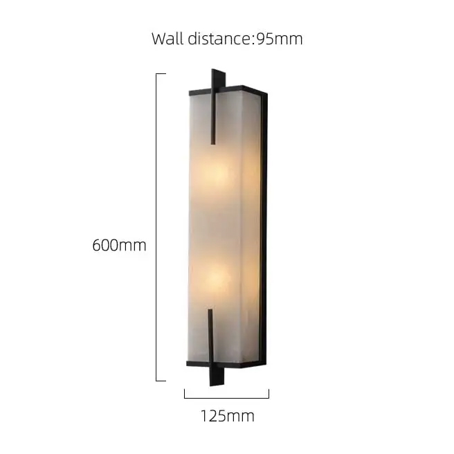 Настенный светильник Delight Wall lamp MT8856-2W black