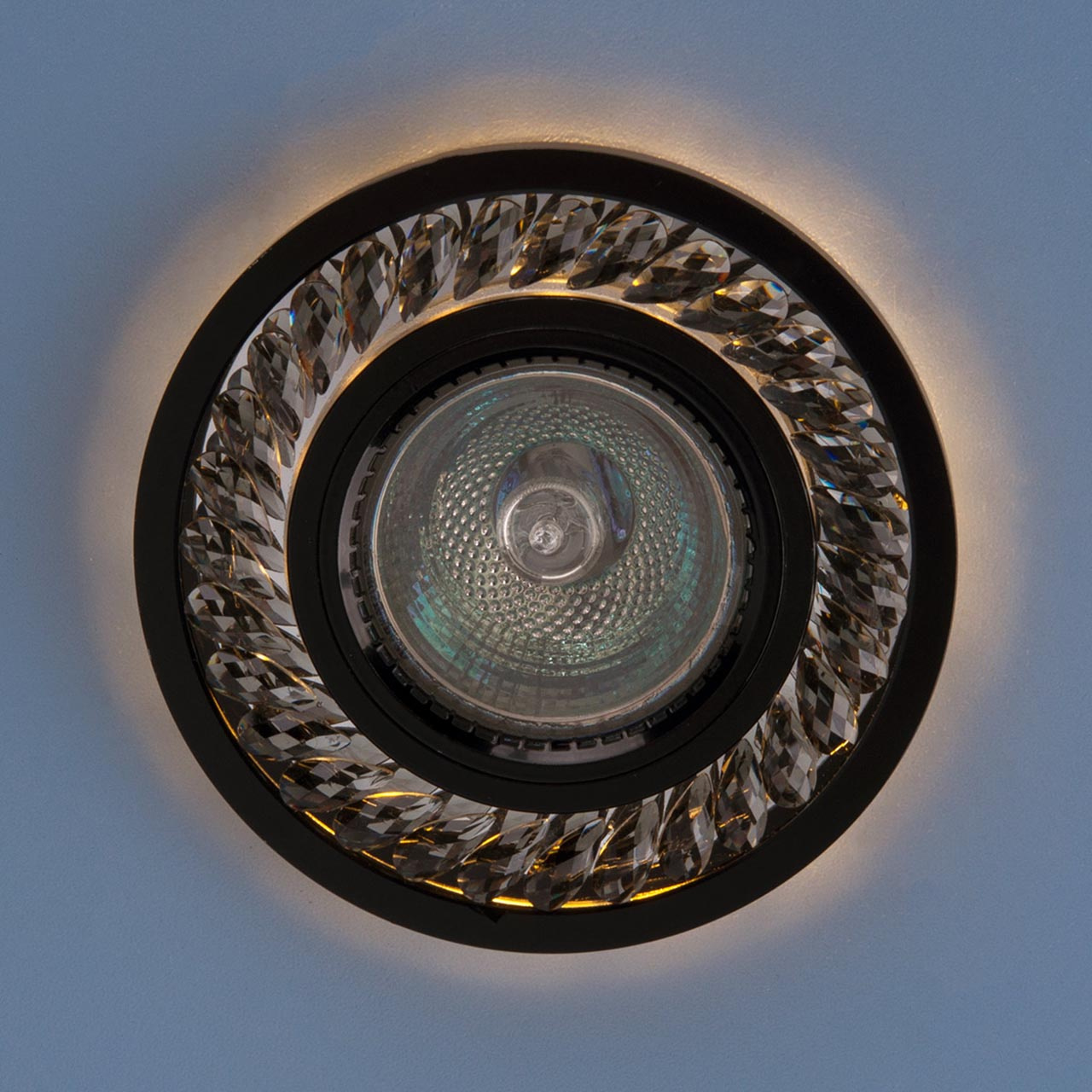 Встраиваемый светильник Elektrostandard 8355 MR16 GC/BK тонированный/черный 4690389105159 в Москве