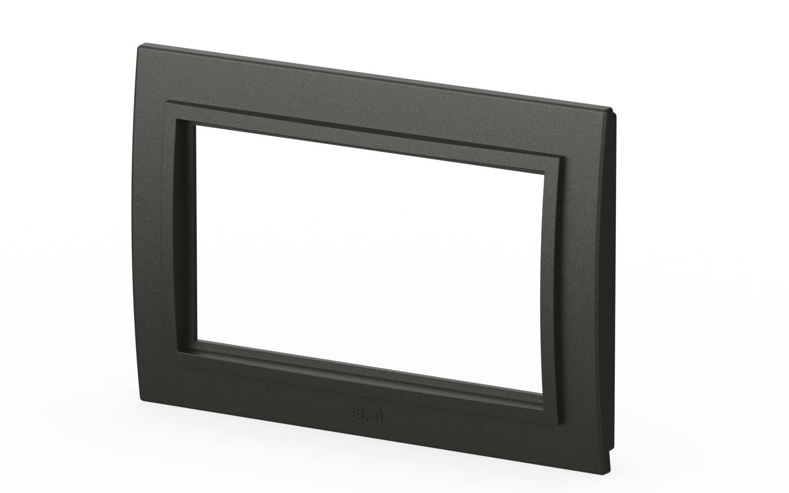 Рамка для двухместной розетки с заземлением ELBI Zena 608-011100-907
