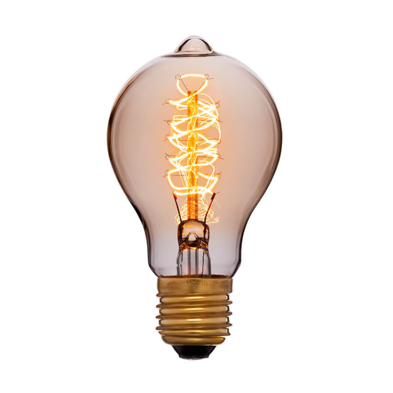 Лампа накаливания Sun Lumen E27 60W прозрачная 053-617