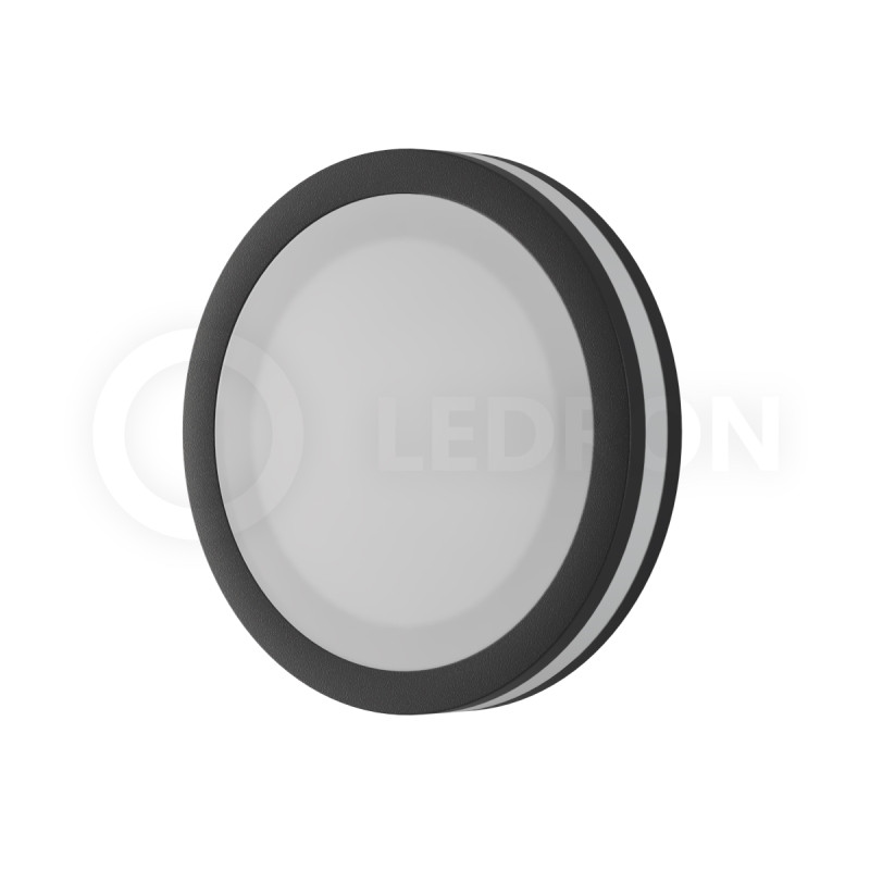 Влагозащищенный светильник LeDron LIP0906-10W-Y 3000K BLACK