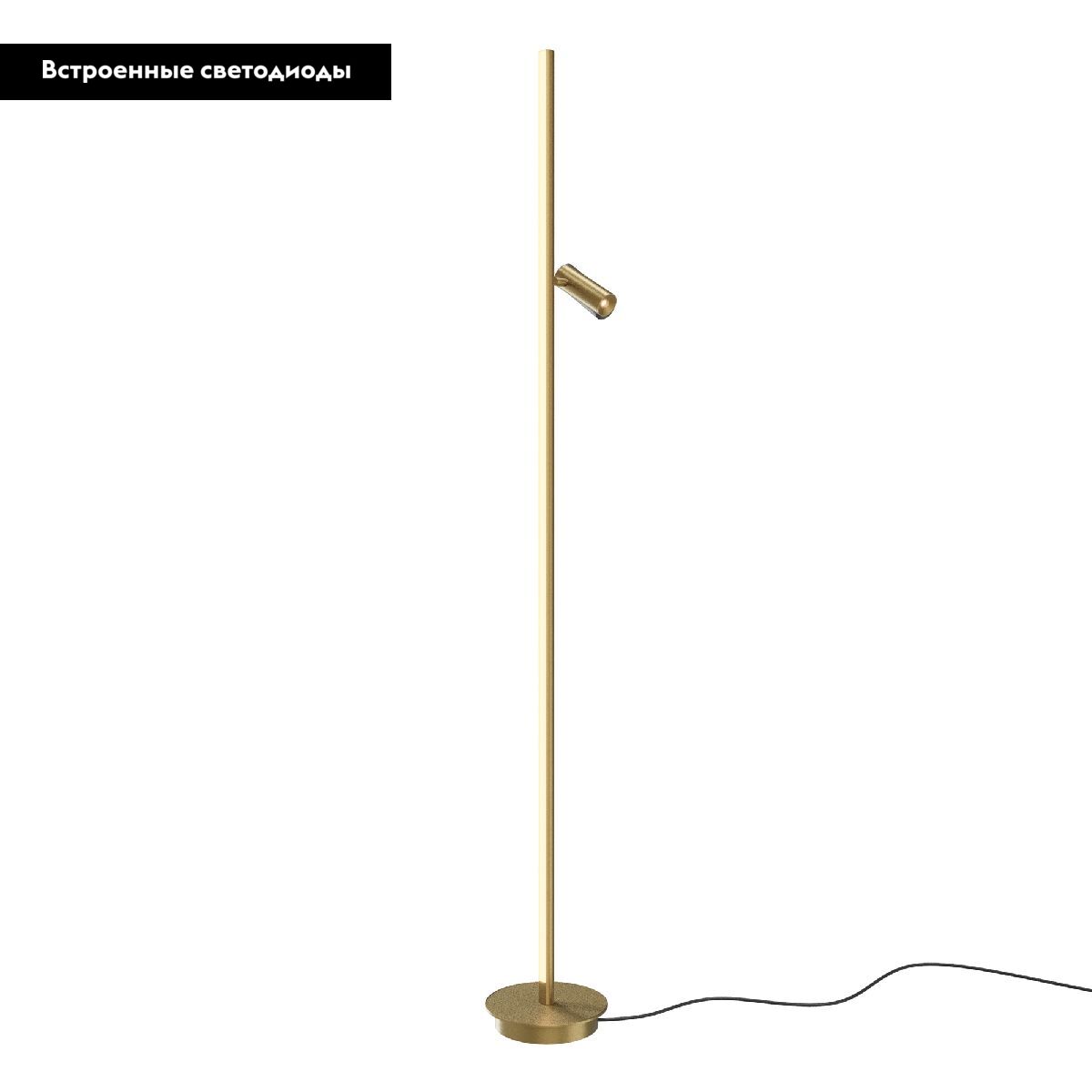 Торшер Maytoni Thin MOD395FL-L28BS3K