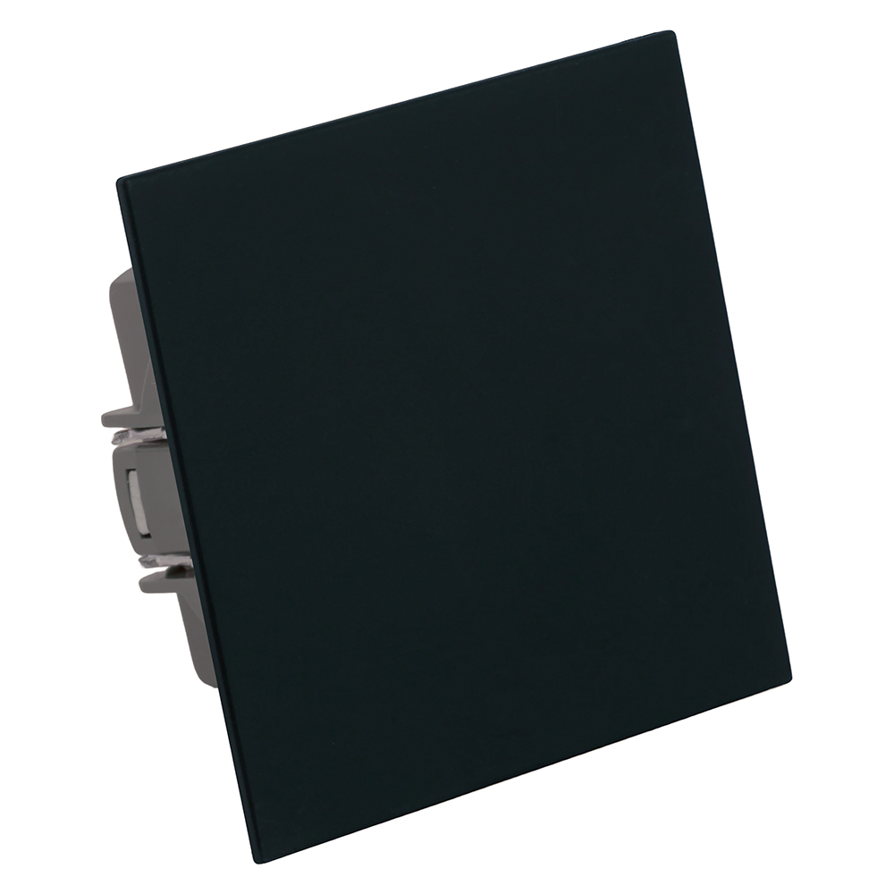 Переключатель перекрестный 1-клавишный (механизм) Stekker Мия 250В 10А RSW10-3110-05 черный бархат 50571