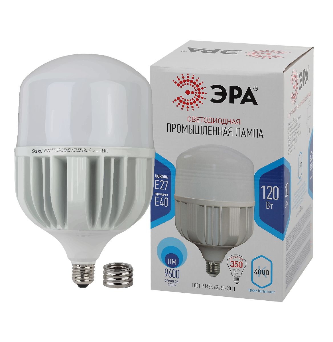 Светодиодная лампа Эра LED POWER T160-120W-4000-E27/E40 Б0051793