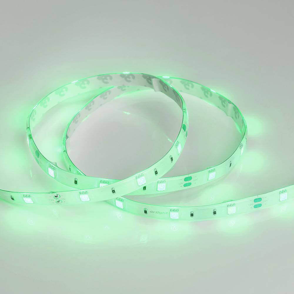 Светодиодная лента Arlight RTW 2-5000SE 12V Green (5060, 150 LED, LUX) 016508