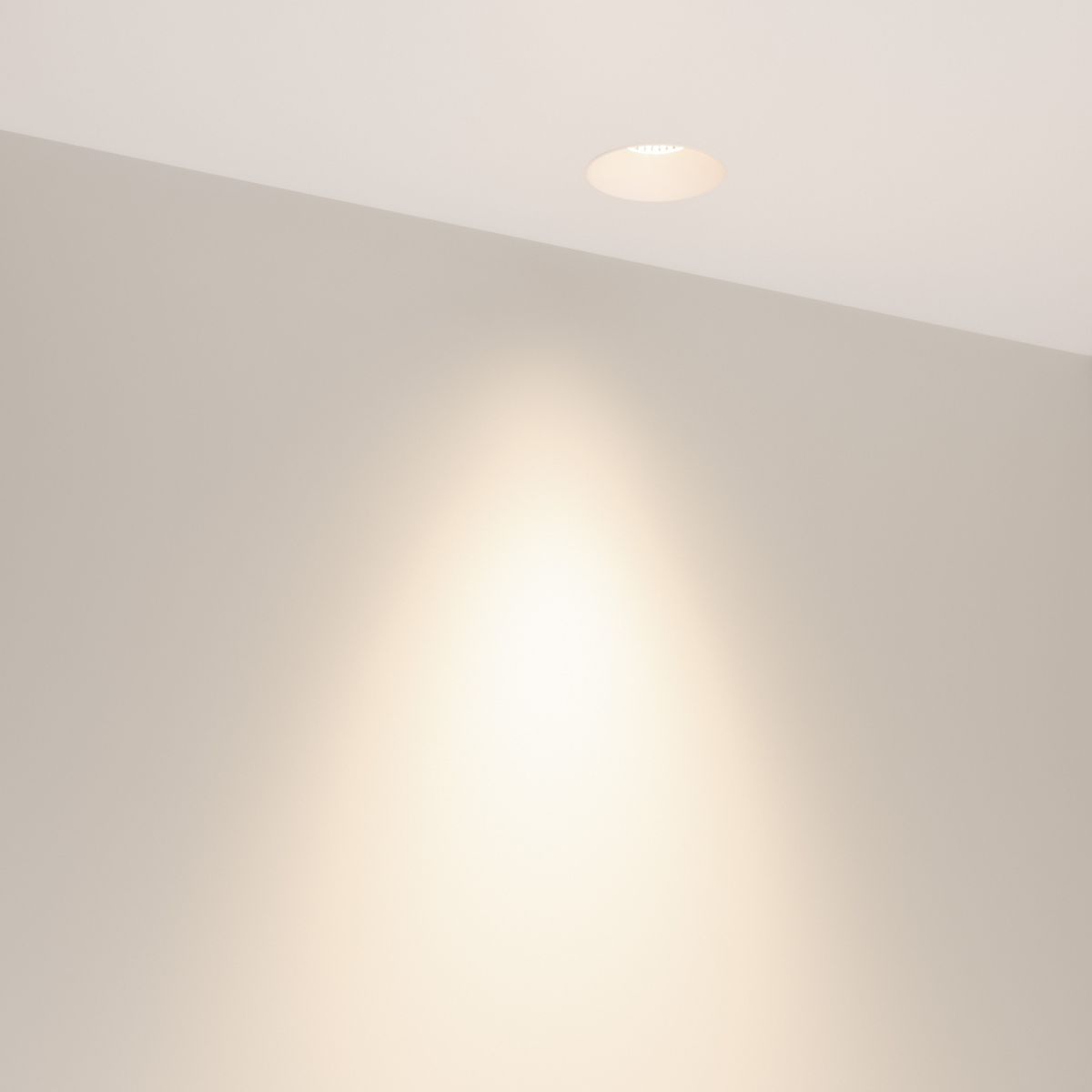 Светильник безрамочный Arlight DL-INTRAL-R63-8W Day4000 (Белый RAL9003, 36 deg, 230V) (IP20 Металл) 064933