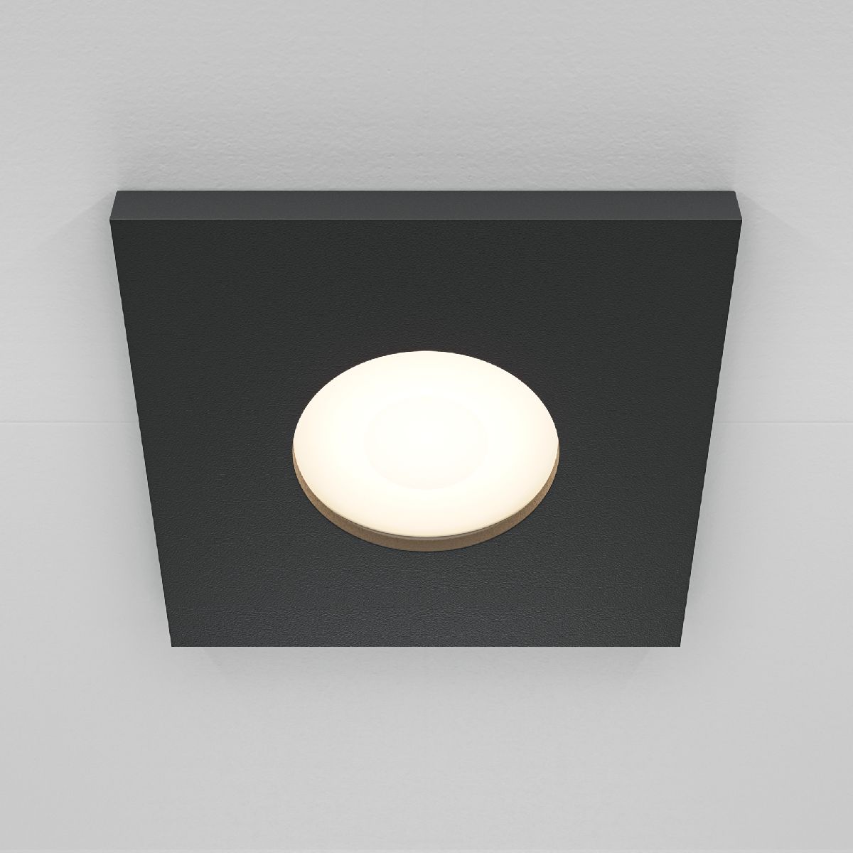 Встраиваемый светильник Maytoni Technical Stark DL083-01-GU10-SQ-B