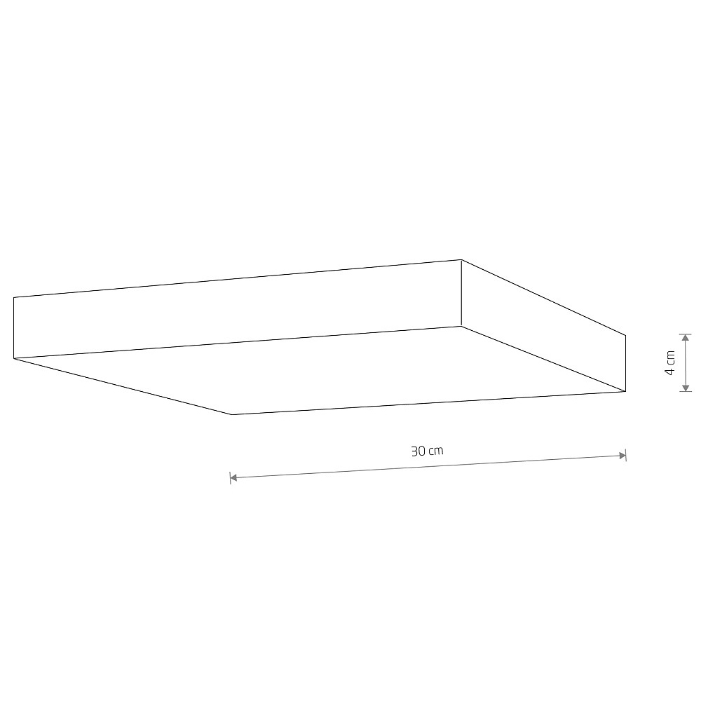 Накладной светильник Nowodvorski Lid Square Led White 10423