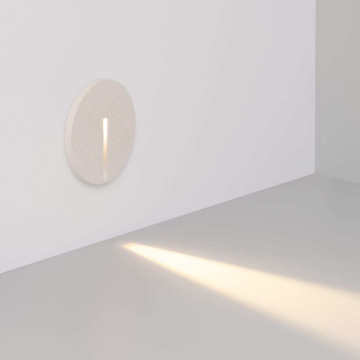 Светильник для ступеней Arlight LT-TIE-R120-3W Warm3000 (WH, 25x45 deg, 230V) (IP65 Бетон) 050874