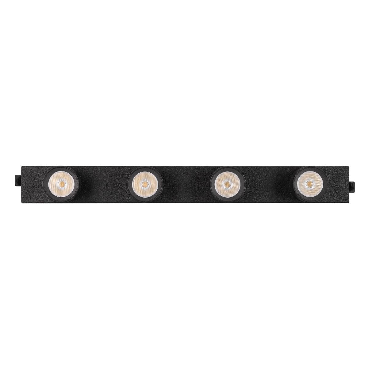 Трековый светильник Arlight MAG-ORIENT-KRATER-L195-12W Day4000 (BK, 25 deg, 48V, DALI) 037329