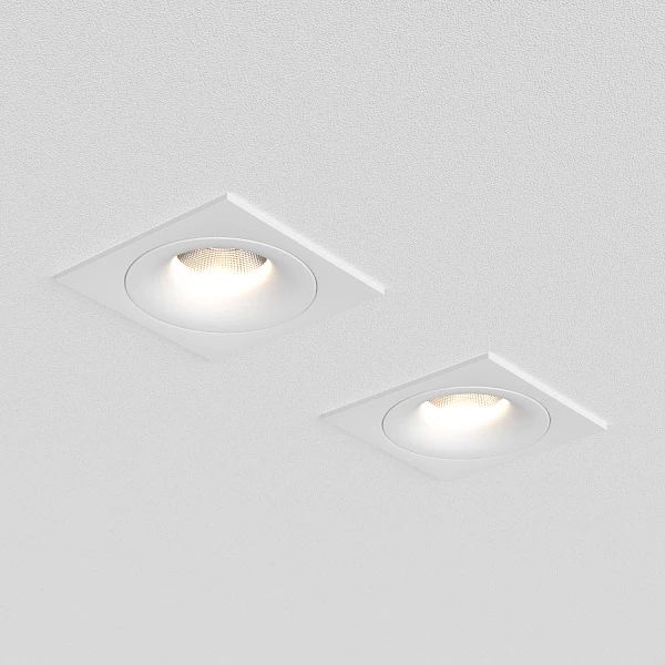 Встраиваемый светодиодный светильник Ledron LOFT SQ White