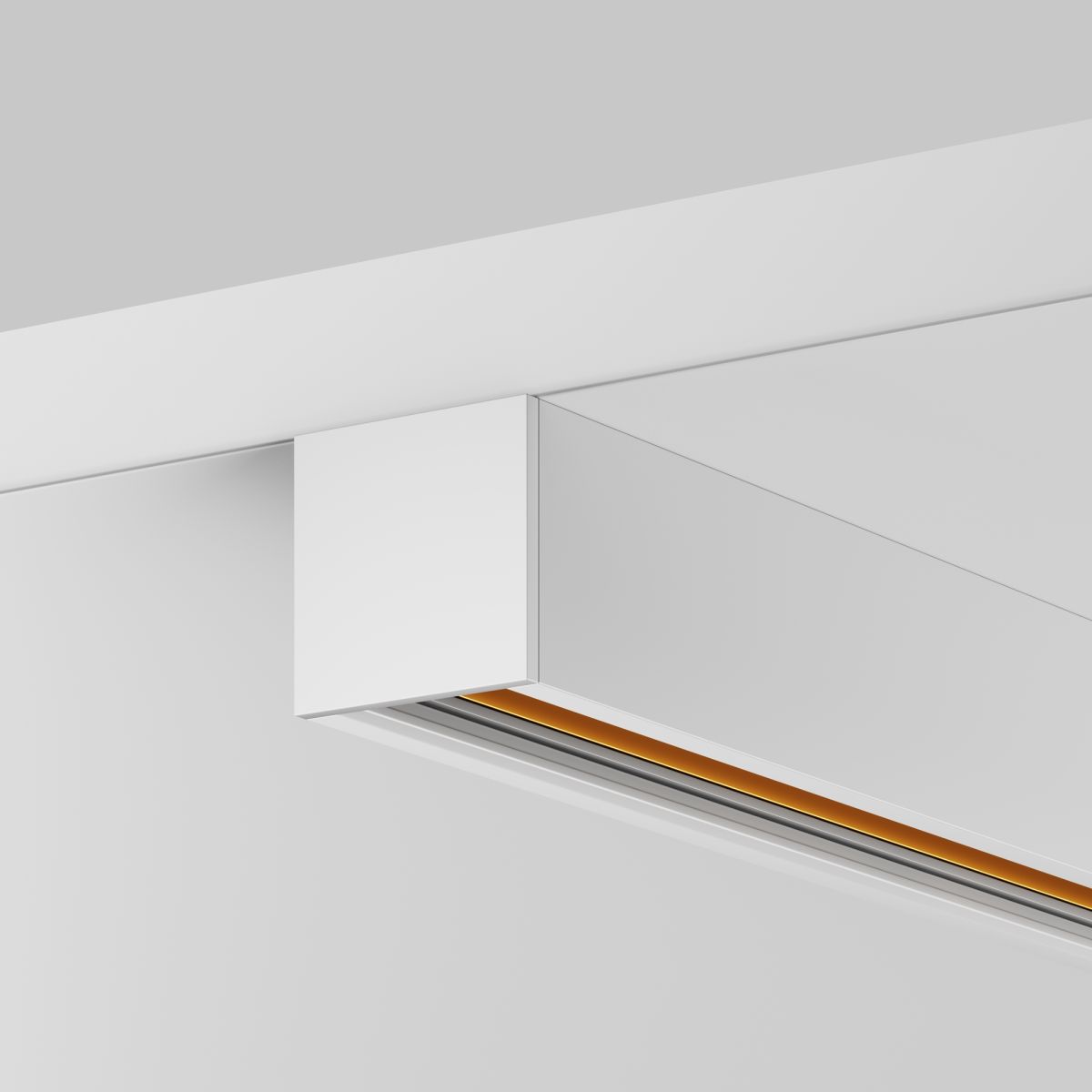 Шинопровод низкопрофильный накладной Maytoni Magnetic track system Exility TRXMN034-412W