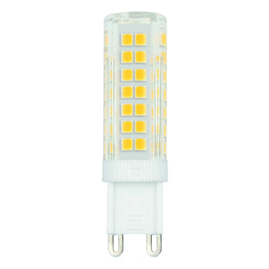 Лампа светодиодная Volpe LED-JCD-7W/3000K/G9/CL/SLS UL-00008653