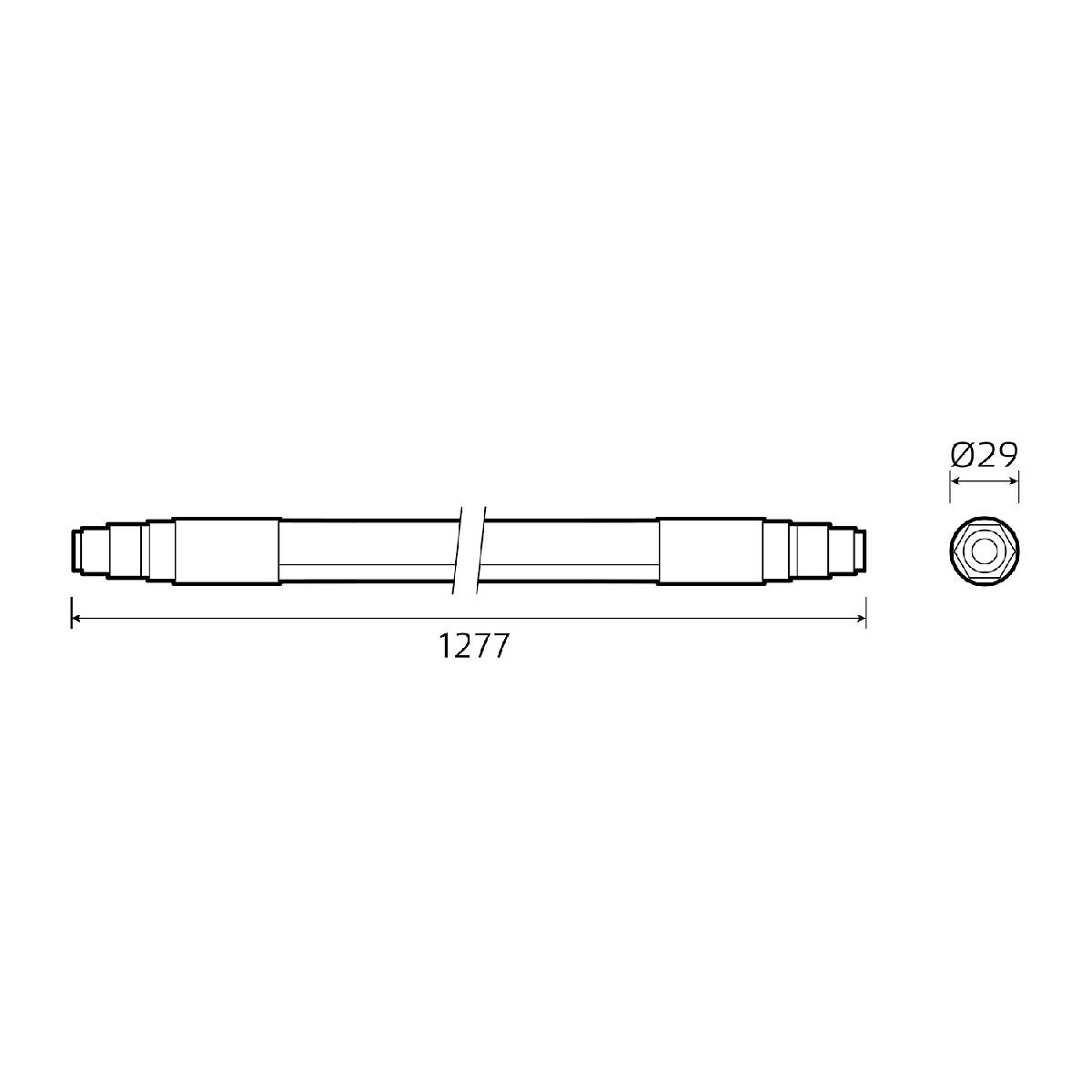 Линейный потолочный светильник Gauss Compact 843424224