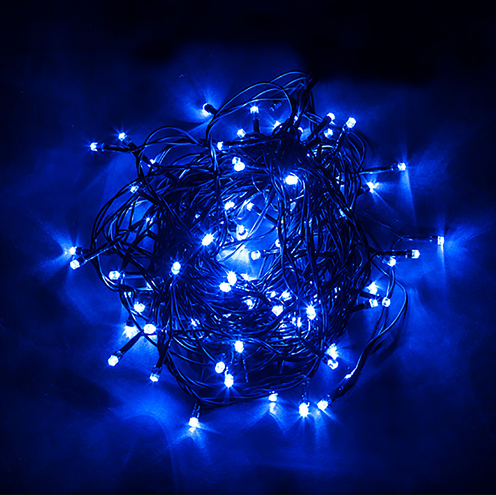 Гирлянда линейная с эффектом стробов Feron CL07 400LED (синий) 32318