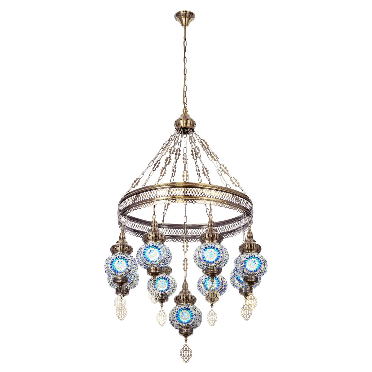 Подвесная люстра под натяжной потолок Citilux Каир CL419186