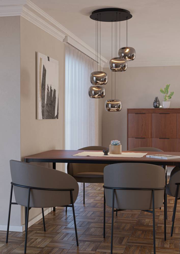 Подвесной светильник цилиндрический Eglo Hortunas 390434