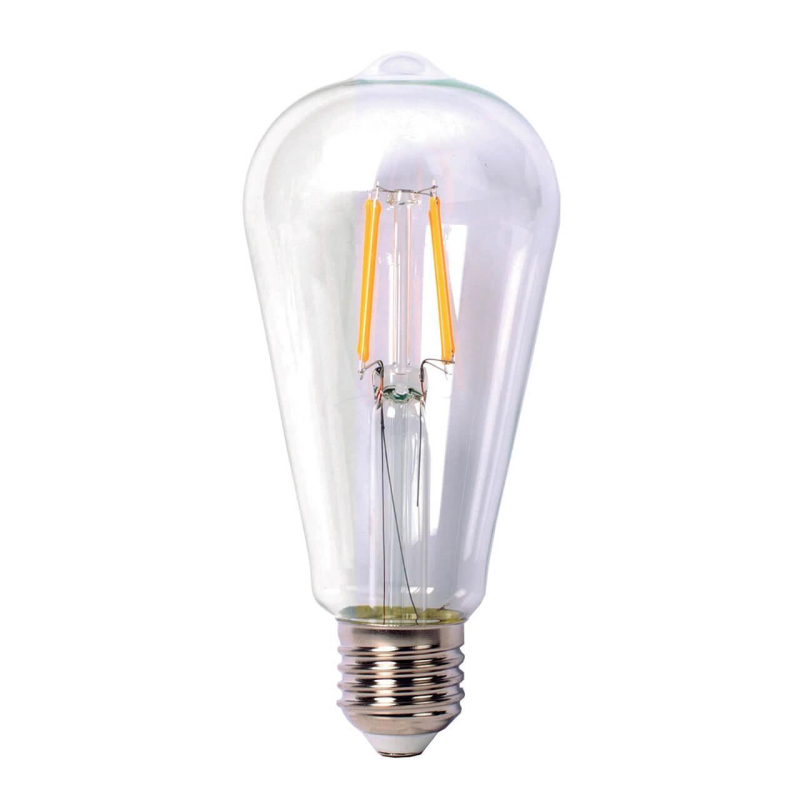 Лампа светодиодная филаментная Thomson E27 9W 2700K колба прозрачная TH-B2107