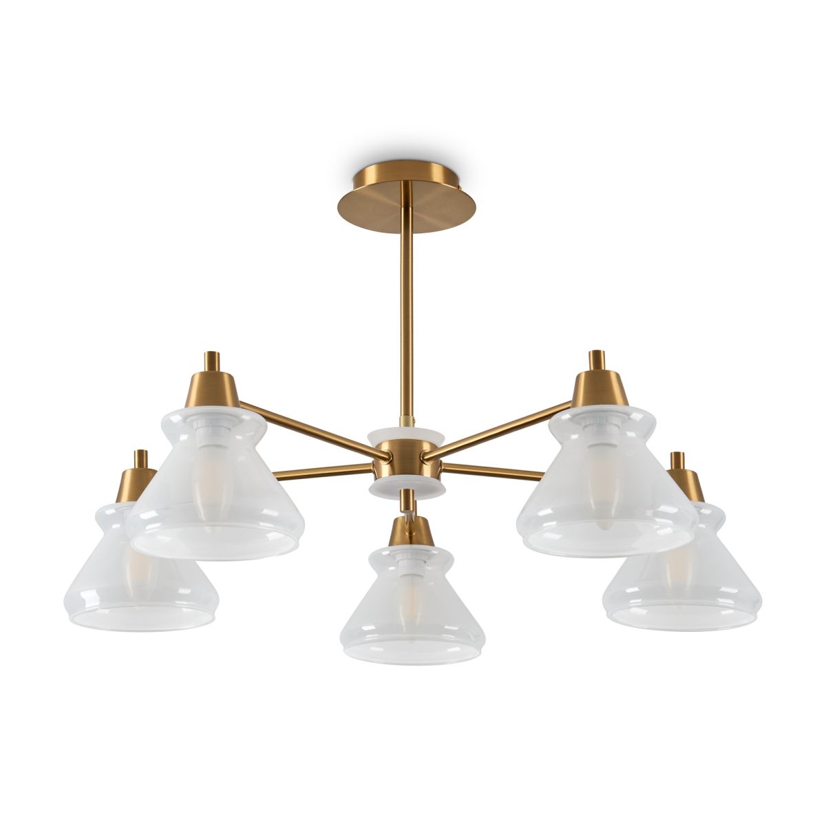 Люстра на штанге Freya Zenith FR5647PL-05BS