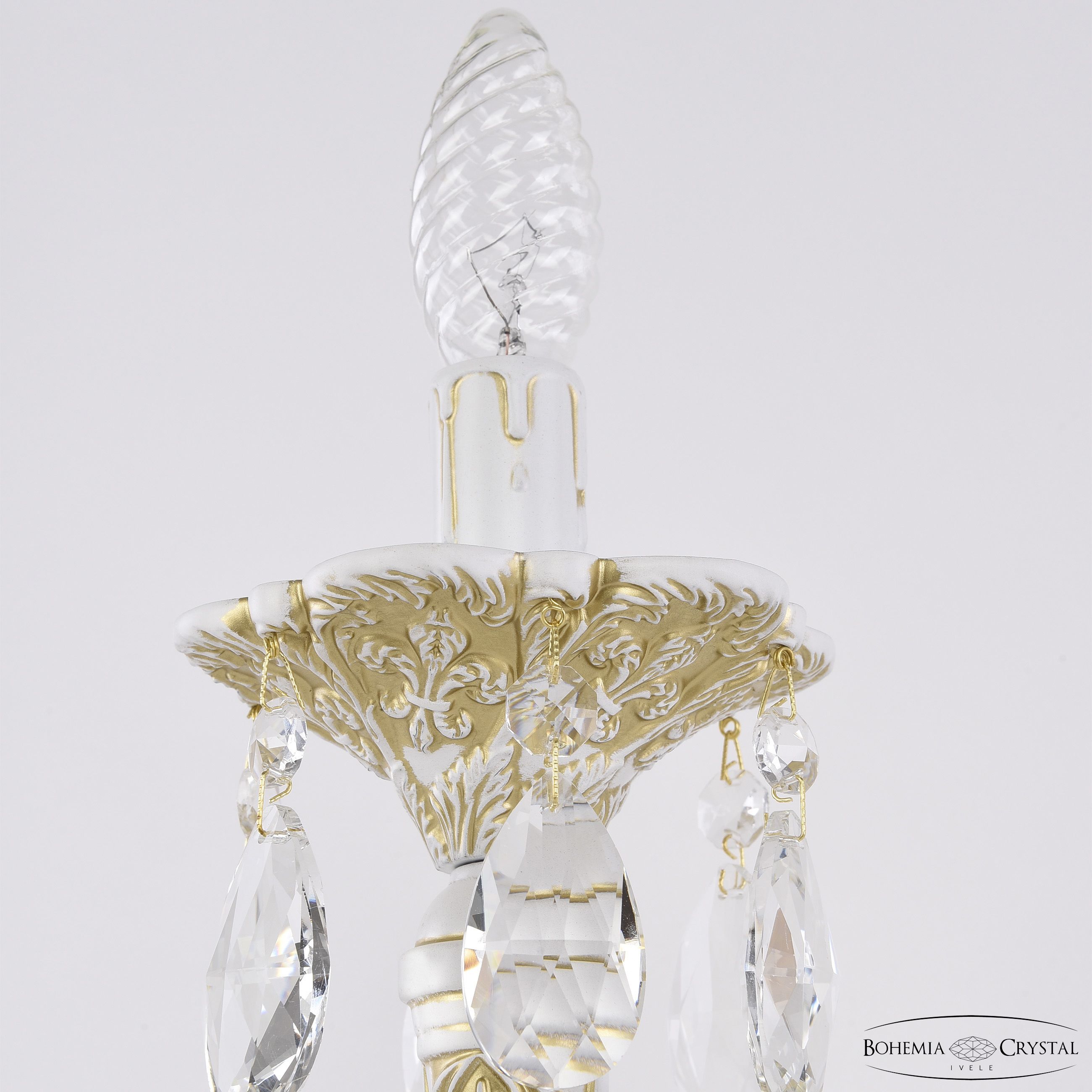 Настольная лампа Bohemia Ivele Crystal AL78100L/1-38 WMG