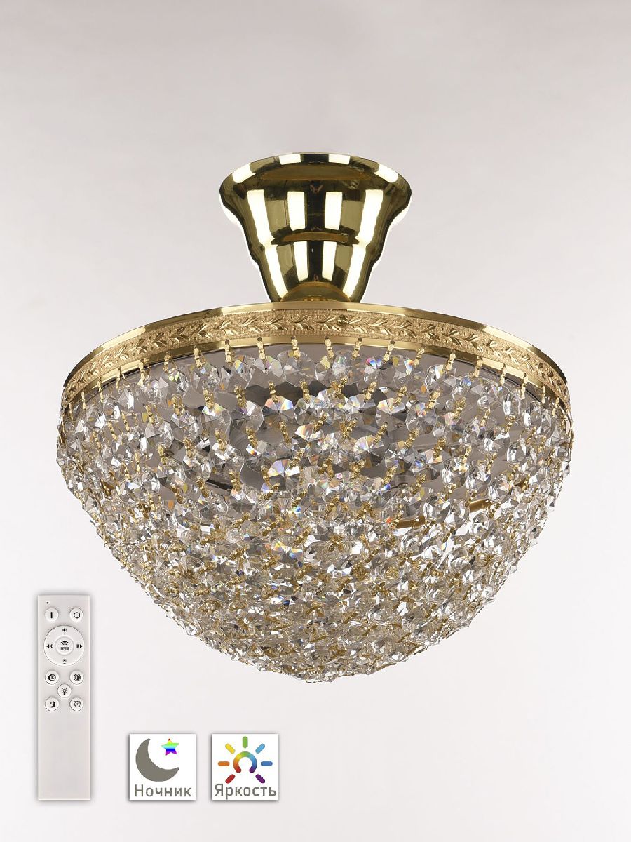 Потолочный светильник Bohemia Ivele Crystal 19321/25IV/LED-DIM G