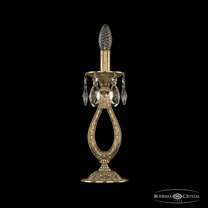 Настольная лампа Bohemia Ivele Crystal Florence 71300L/1-33 G