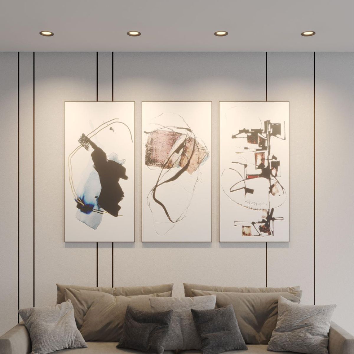 Встраиваемый светильник с переключателем цветовой температуры и угла рассеивания Novotech Wir Rayne 359841