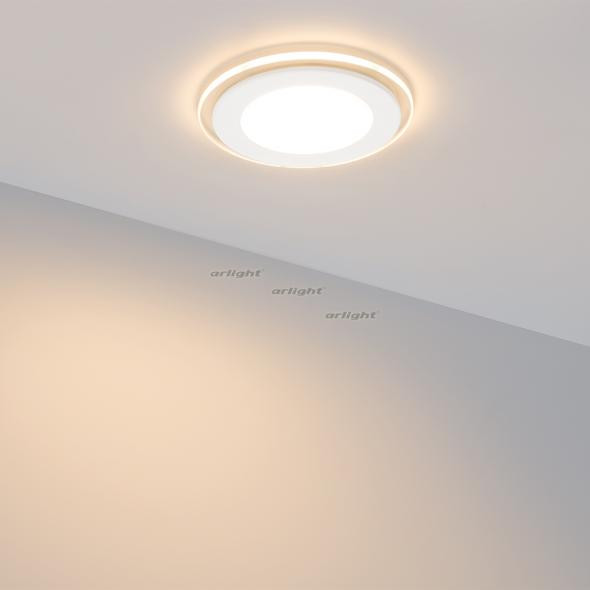 Встраиваемый светодиодный светильник Arlight LT-R160WH 12W White 016569