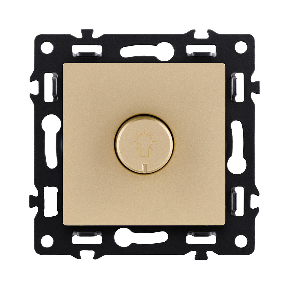 Светорегулятор для светодиодных ламп 200W, золотой Kollinger Asthetik AS-023GD