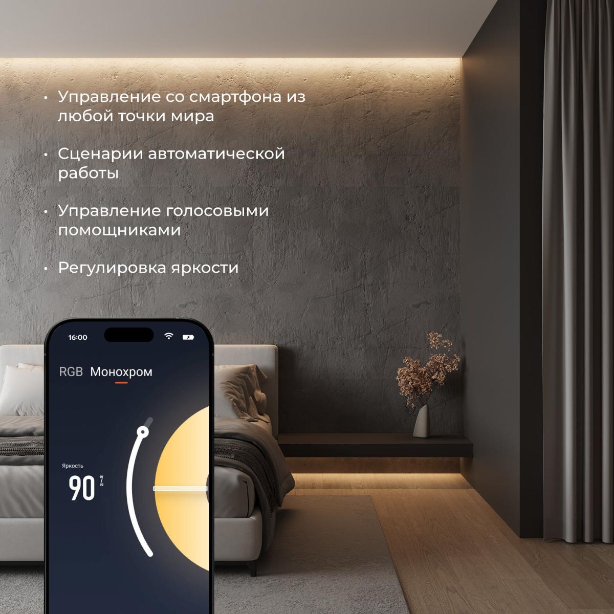 Wi-Fi контроллер для светодиодных лент Elektrostandard RGBW 12-24V 4690389172816