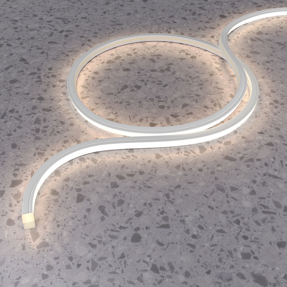 Гибкий неон Maytoni Led strip 24В 10Вт/м 3000K 10м IP67 432016