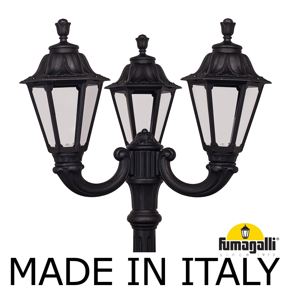 Садово-парковый светильник Fumagalli NEBO OFIR/RUT 3L E26.202.R30.AXE27