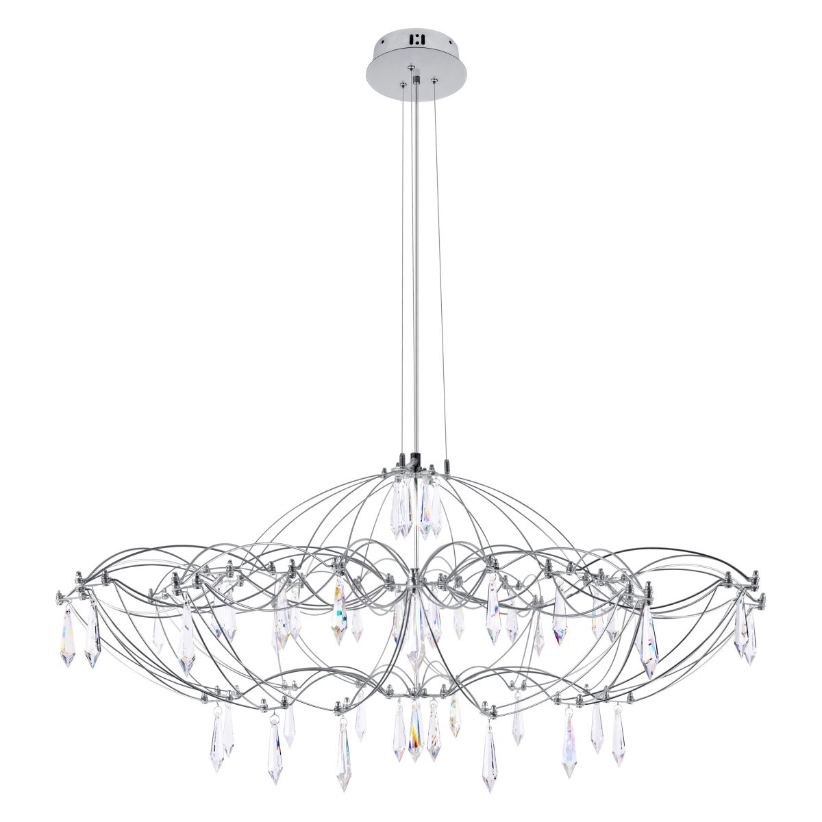 Подвесная люстра Loft IT Mira 10586/900 Silver Asfour