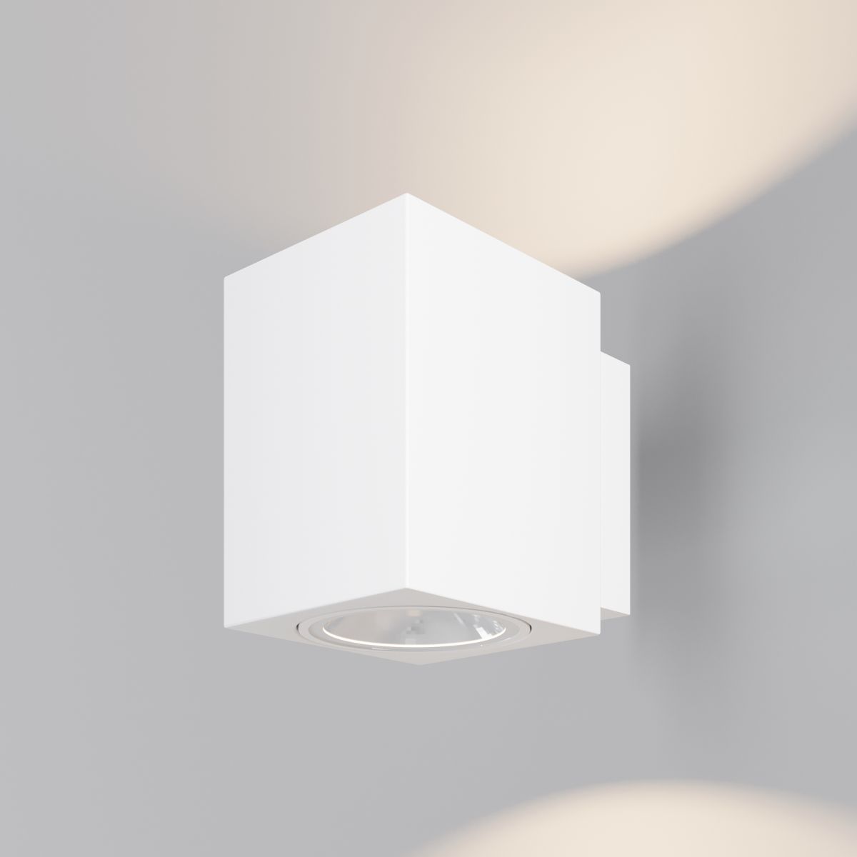 Уличный настенный светильник Maytoni Block O507WL-L10W3K